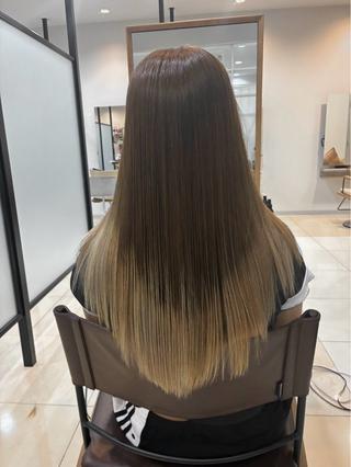 ロング カラー LiTA  浜線店 小野寺のヘアスタイル