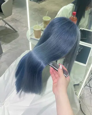 ロング カラー ハイトーン💖/ ✨️モテ艶カラー💎のヘアスタイル