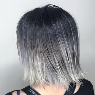 ショート カラー 髪質改善カラー韓国風 レイヤーtudaのヘアスタイル