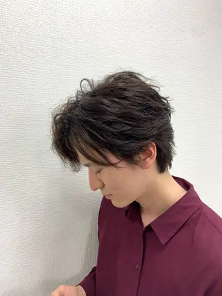 ショート パーマ メンズ ⚡️お値段以上⚡️ RYUKIのヘアスタイル