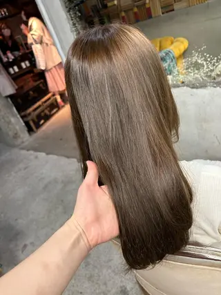 ミディアム カラー お任せヘア☘️☘️ 及川渚のヘアスタイル