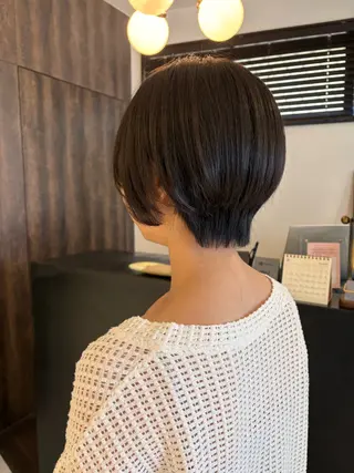 ショート 西野 優夏のヘアスタイル