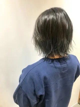 ショート カラー 🐺ウルフ/レイヤー 似合わせ‎🤍沙羅のヘアスタイル
