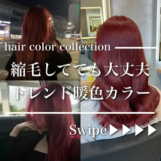 カラー ブリーチなしの達人 🌈KAITOのヘアスタイル