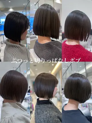 ショート カラー 松下仁美 /ボブ顔周りレイヤーのヘアスタイル