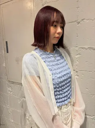 ショート カラー ravens代表 ヒロムのヘアスタイル