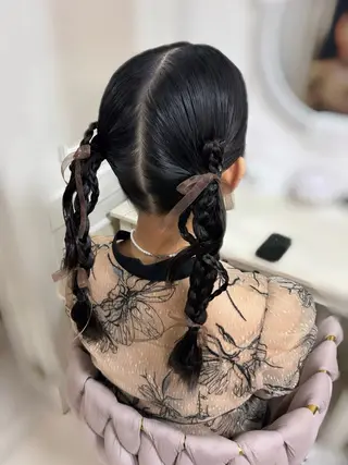 セミロング ヘアメイクサロン 梅田茶屋町のマツエク・マツパデザイン