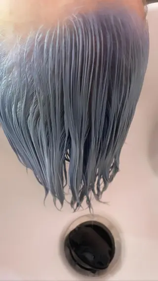 ミディアム カラー 町田ブリーチ特化 MANATOのヘアスタイル