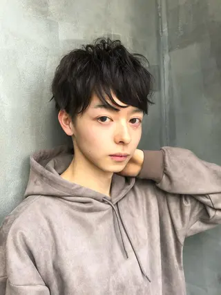 ショート 七尾 彰観のヘアスタイル