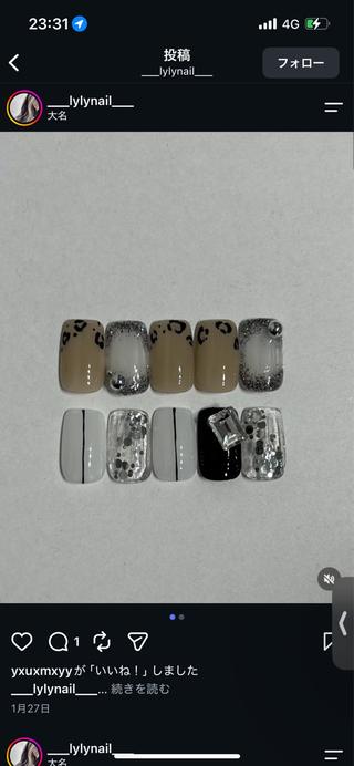 ネイル lylynail YUUKAのネイルデザイン