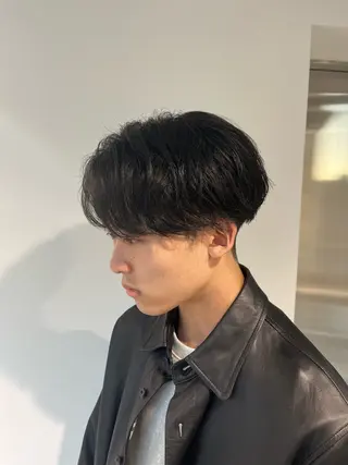 ショート パーマ メンズ 🏆メンズヘア特化 🥇代表りんぺーのヘアスタイル
