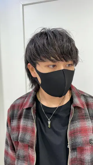 ミディアム カラー パーマ ヘアアレンジ メンズ キッズ メンズ特化美容師 aiの眉毛・アイブロウイメージ