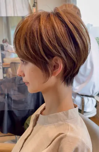 ショート カラー 【7月限定🉐価格】 ショート特化/荒砂のヘアスタイル