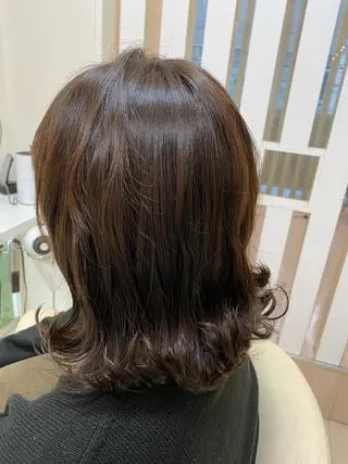 カラー おん眉美容師eMu✄ yuka‪🤍のヘアスタイル
