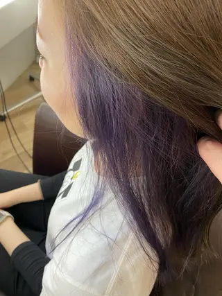 ロング カラー 伊東 隼太朗のヘアスタイル