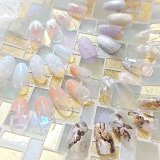 ネイル 手描きアート&推し活 🌟Wisteriaのネイルデザイン