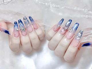 キッズ ネイル メンズ りん/韓国ネイル/ 長さ出し専門店のネイルデザイン