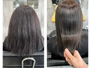 セミロング カラー パーマ ヘアアレンジ メンズ キッズ ネイル マツエク・マツパ newi ナカノのヘアスタイル