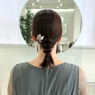 ヘアアレンジ niw yuiのヘアスタイル