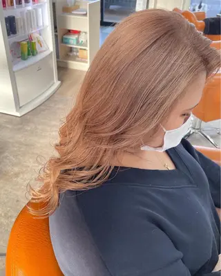 ロング カラー (産休中)磯野 風香 ReCharme新保のヘアスタイル