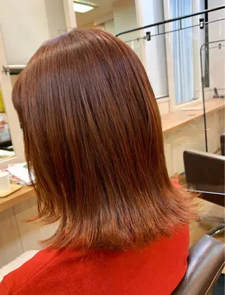 ミディアム カラー NUMBER 天王寺 🌼yuriのヘアスタイル