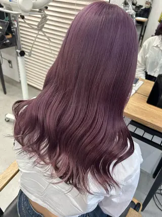 ロング カラー 🧸艶々韓国ヘア 🧁mizunaのヘアスタイル