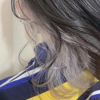 ミディアム カラー メンズ FUKUSHIMAのヘアスタイル