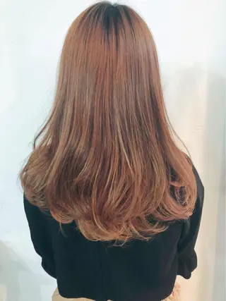 ミディアム 植野/新宿 高田馬場のヘアスタイル