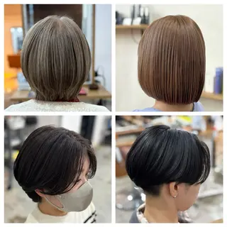 ショート 金子 千登のヘアスタイル