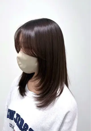 セミロング HARUNA✩ _anliのヘアスタイル