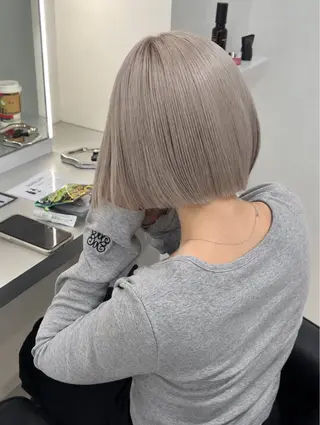 カラー ブリーチ特化｜ ブリーチ｜Towaのヘアスタイル