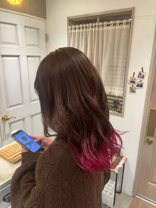 ロング カラー 🌀メンズパーマ🌀 🐏丸山祐宇🐏のヘアスタイル