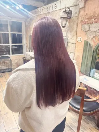 ロング 森田 恋々菜のヘアスタイル