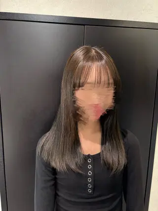 ミディアム カラーモデル募集 ✨🤍モモハ🤍✨のヘアスタイル