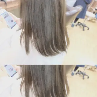 ミディアム カラー たまプラーザ駅 YAMATOのヘアスタイル