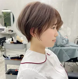 ショート カラー 👑ボブはお任せ ミヤノ👑のヘアスタイル