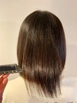 ミディアム ayumi🦖/ 似合わせカラー🤎のヘアスタイル