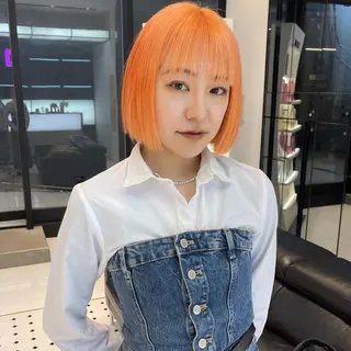 ミディアム カラー レイヤーカット🪽 カネコミユのヘアスタイル