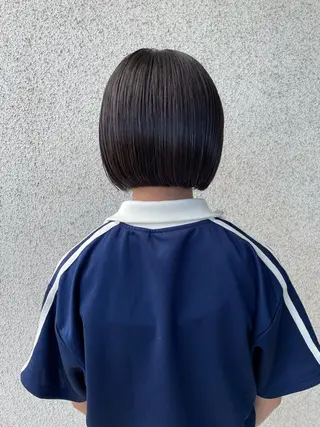 ミディアム 藤村 翔充のヘアスタイル