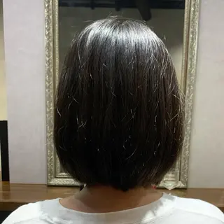 ミディアム enx天王町店 伊藤 愛央のヘアスタイル