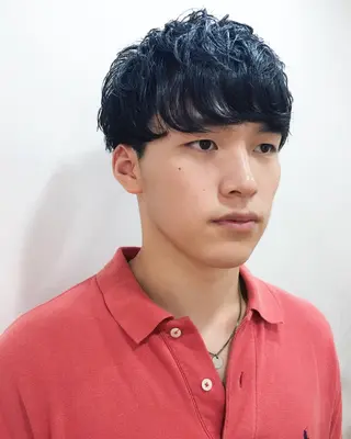 ショート パーマ ヘアアレンジ メンズ メンズスタイル ly本厚木のヘアスタイル