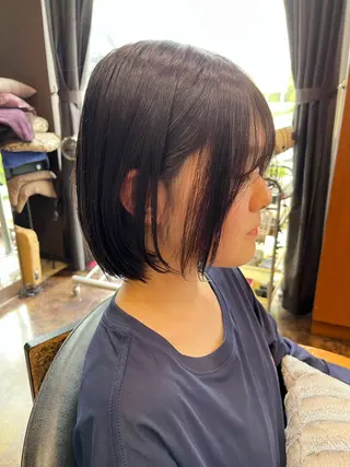 ショート 八木 凜のヘアスタイル