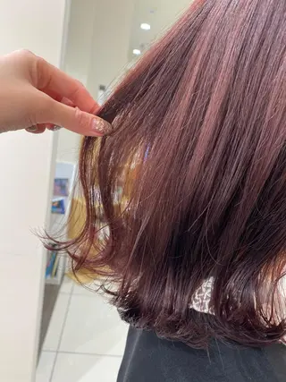 ミディアム カラー 銀座メンズ専門🖤 叶奈々のヘアスタイル