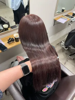ロング カラー REINA ISHIDOのヘアスタイル