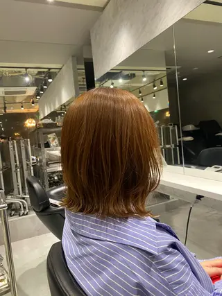 ミディアム Yoh 美髪特化 髪質改善/縮毛矯正のヘアスタイル