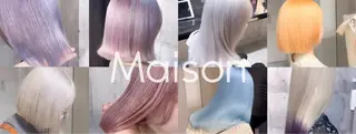 ミディアム Maisonレイヤー ハッシュカット/三宮のヘアスタイル