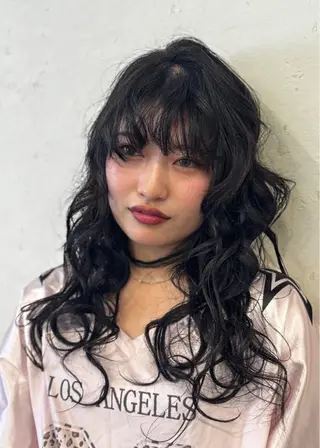 セミロング ボブ&寒色🎐ᩚ 短髪 COCOROのヘアスタイル