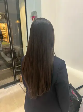 ミディアム カラー 堀井 凌平のヘアスタイル
