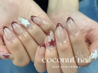 ネイル 神田 ココナッツのネイルデザイン