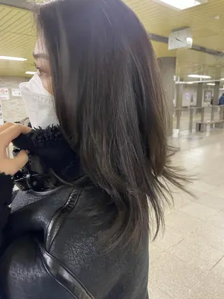 ミディアム ら んのヘアスタイル